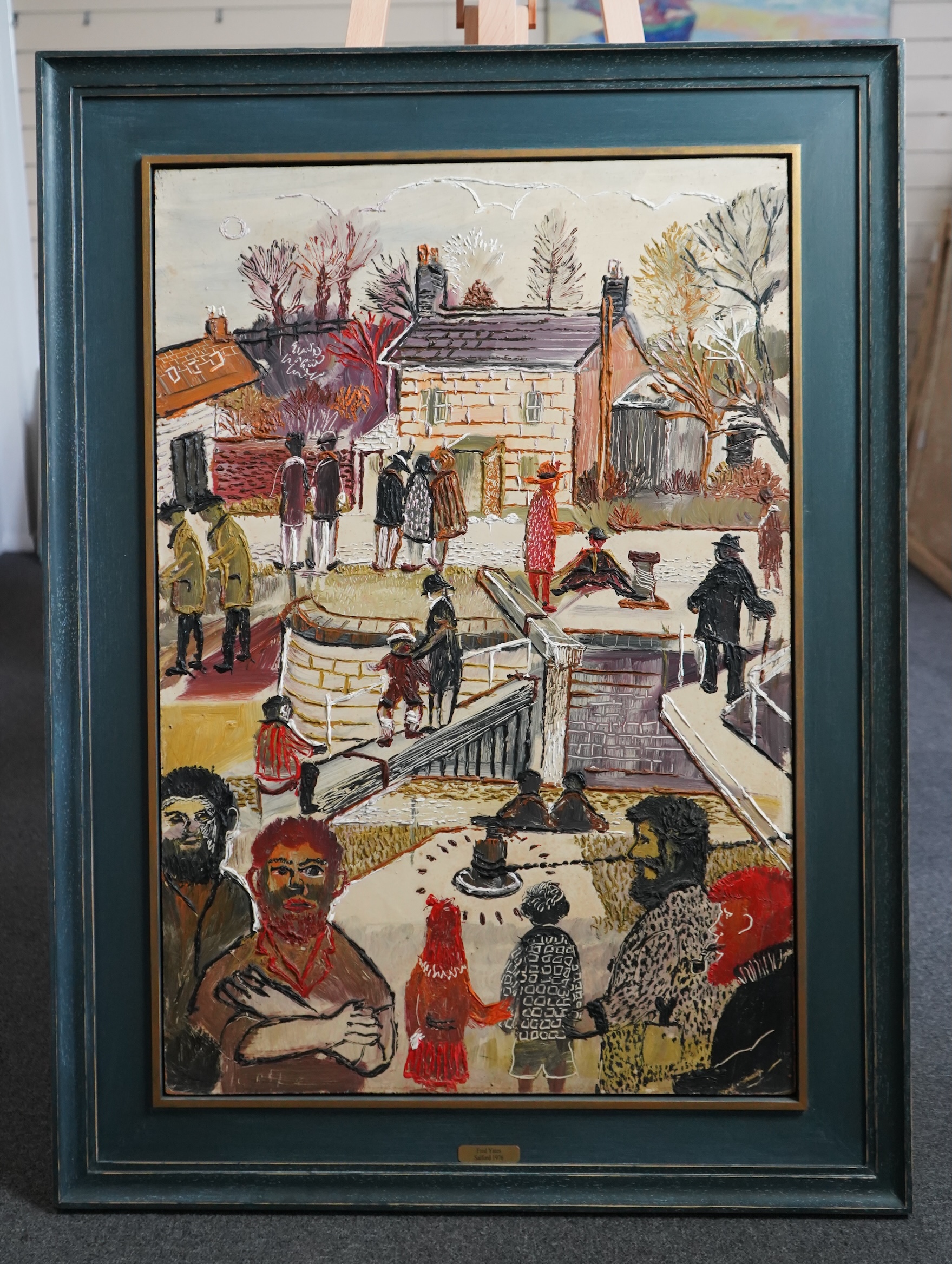Fred Yates, 1922-2008, 'Salford, 1976'